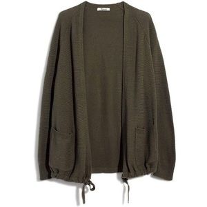 Madewell Green Palisades Cardigan Sweater
